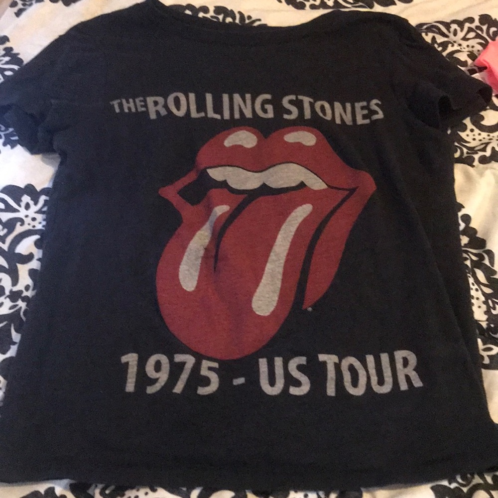 Rolling Stones black t shirt